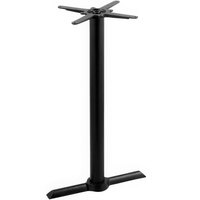 Holland Bar Stool OD211EB42BW 5" x 22" Black 3" Bar Height Table Base