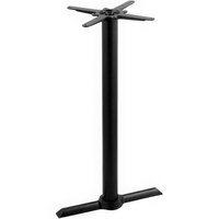 Holland Bar Stool OD211EB36BW 5" x 22" Black 3" Counter Height Table Base