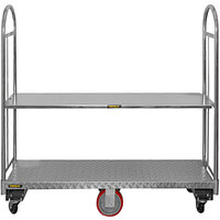 Wesco Industrial Products 16" x 60" Removable Galvanized Steel Shelf for U-Boat Utility Carts 273565