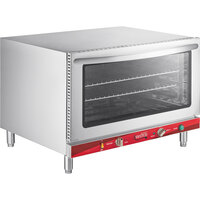 Avantco CO-46M Full Size Countertop Convection Oven with Moisture Injection, 4.4 cu. ft. - 208/240V, 3,500/4,600W