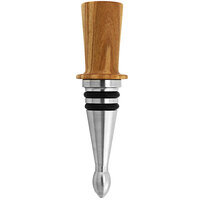 Laguiole Olivewood Cone Wine Bottle Stopper 3415