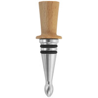 Laguiole Beechwood Cone Wine Bottle Stopper 3414