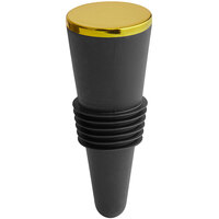 Franmara Premium Flex-Seal Gold-Plated Plastic Bottle Stopper 2273-68 - 10/Pack