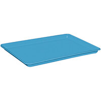 MFG Tray 12" x 18" Blue Fiberglass Market Display Tray 334008-5137