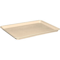 MFG Tray 12" x 18" Cream Fiberglass Market Display Tray 334008-5218