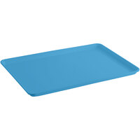 MFG Tray 18" x 26" Blue Fiberglass Market Display Tray 332008-5137