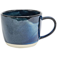 Front of the House Artefact 3 oz. Indigo Porcelain Cup - 12/Case