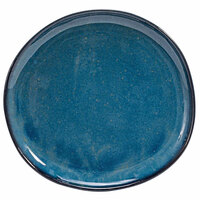 Front of the House Artefact 9" Indigo Round Porcelain Plate - 6/Case