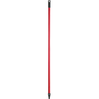 Lavex 48" Red Metal Broom Handle