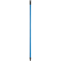 Lavex 48" Blue Metal Broom Handle