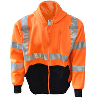 Cordova Cor-Brite Orange Type R Class 3 Hi-Vis Hooded Sweatshirt - Medium