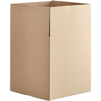 Lavex 18" x 18" x 18" Kraft Corrugated RSC Shipping Box - 20/Bundle