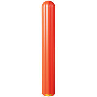 Eagle Manufacturing 1732OR 4" x 56" Orange Fluted Bollard Cover