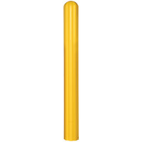 Eagle Manufacturing 1732 4" x 56" Yellow Fluted Bollard Cover