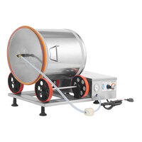 ProCut KMV-25 55 lb. Electric Meat / Vegetable Vacuum Marinator - 110V, 1/6 hp