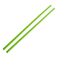 Emperor's Select 10 3/4" Green Melamine Chopsticks Set - 10/Pack
