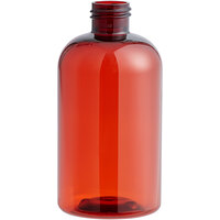 8 oz. Boston Round PET Amber Bottle