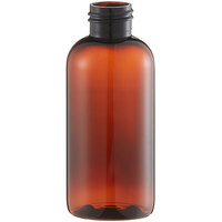 4 oz. Boston Round PET Amber Bottle