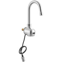 Waterloo Wall Mount Hands-Free Sensor Faucet with 4 7/16" Gooseneck Spout