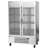 Beverage-Air Vista Series RB49HC-1G-003 52" Glass Door Reach-In Refrigerator