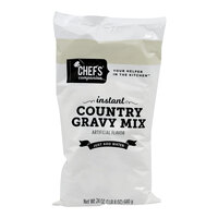 Chef's Companion 24 oz. Country Gravy Mix - 8/Case
