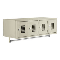 Regency Space Solutions Beige 45" x 18" Wall Mount Locker- Unassembled