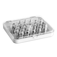 Choice 26-Piece Stainless Steel Piping Tip Decorating Set