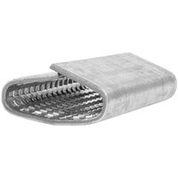 Lavex 1/2" Serrated Push-On Seal for Poly Strapping - 1,000/Case