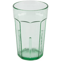 Cambro LT8427 Laguna 8 oz. Spanish Green Customizable SAN Plastic Tumbler - 36/Case