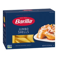 Barilla Jumbo Shells Pasta 12 oz. - 12/Case