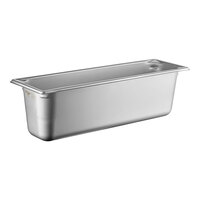 Vollrath 90562 Super Pan 3® 1/2 Size Long 6" Deep Anti-Jam Stainless Steel Steam Table / Hotel Pan - 22 Gauge