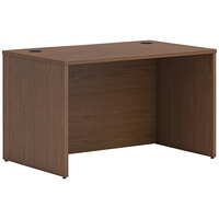 HON Mod 48" x 30" Sepia Walnut Laminate Desk Shell