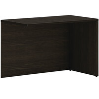 HON Mod 42" x 24" x 29" Java Oak Desk Return Shell