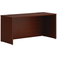 HON Mod 60" x 24" Traditional Mahogany Laminate Credenza Shell