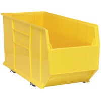 Quantum Yellow Mobile Hulk Bin, 35 7/8" x 16 1/2" x 17 1/2"