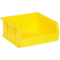 Quantum 10 7/8" x 11" x 5" Yellow Hanging Bin QUS235YL