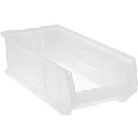 Quantum Clear Hulk Bin, 23 7/8" x 11" x 7"