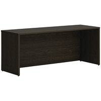 HON Mod 72" x 24" Java Oak Laminate Credenza Shell