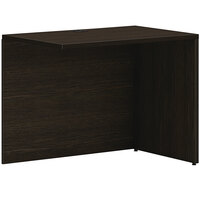 HON Mod 36" x 24" x 29" Java Oak Desk Return Shell