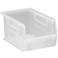 Quantum 9 1/4" x 6" x 5" Clear Hanging Bin QUS221CL