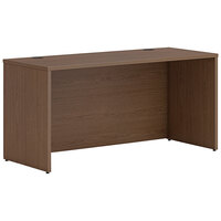 HON Mod 60" x 24" Sepia Walnut Laminate Credenza Shell