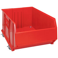 Quantum Red Mobile Hulk Bin, 35 7/8" x 23 7/8" x 17 1/2"