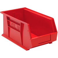 Quantum 14 3/4" x 8 1/4" x 7" Red Hanging Bin QUS240RD