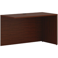 HON Mod 48" x 24" x 29" Traditional Mahogany Desk Return Shell