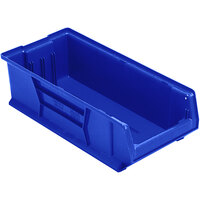 Quantum Blue Hulk Bin, 23 7/8" x 11" x 7"