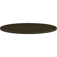 HON Mod 42" Round Java Oak Laminate Conference Table Top