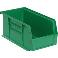 Quantum 10 7/8" x 5 1/2" x 5" Green Hanging Bin QUS230GN