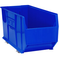 Quantum Blue Mobile Hulk Bin, 35 7/8" x 16 1/2" x 17 1/2"