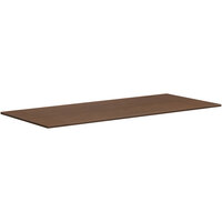 HON Mod 42" x 96" Rectangular Sepia Walnut Laminate Conference Table Top