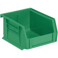 Quantum 5 3/8" x 4 1/8" x 3" Green Hanging Bin QUS210GN